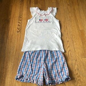 4th of July girls outfit